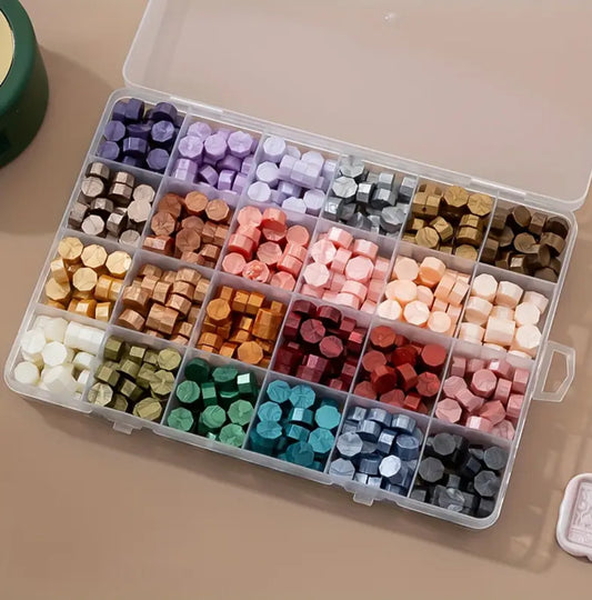 Metallic Wax Bead Mix