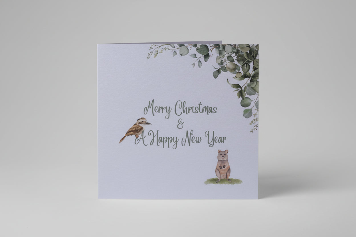 1 x Australian Wildlife Christmas Card